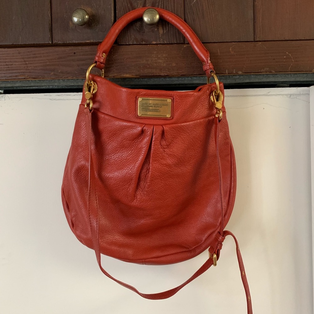 marc by marc jacobs hillier leather handbag